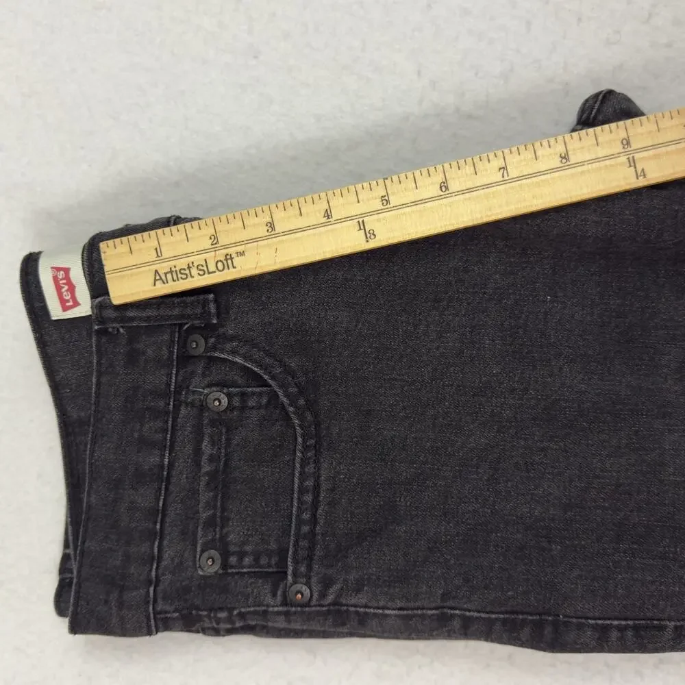 Levi’s Boys Jeans 511 Slim Stretch Denim Black Gray Wash Youth 18 Regular